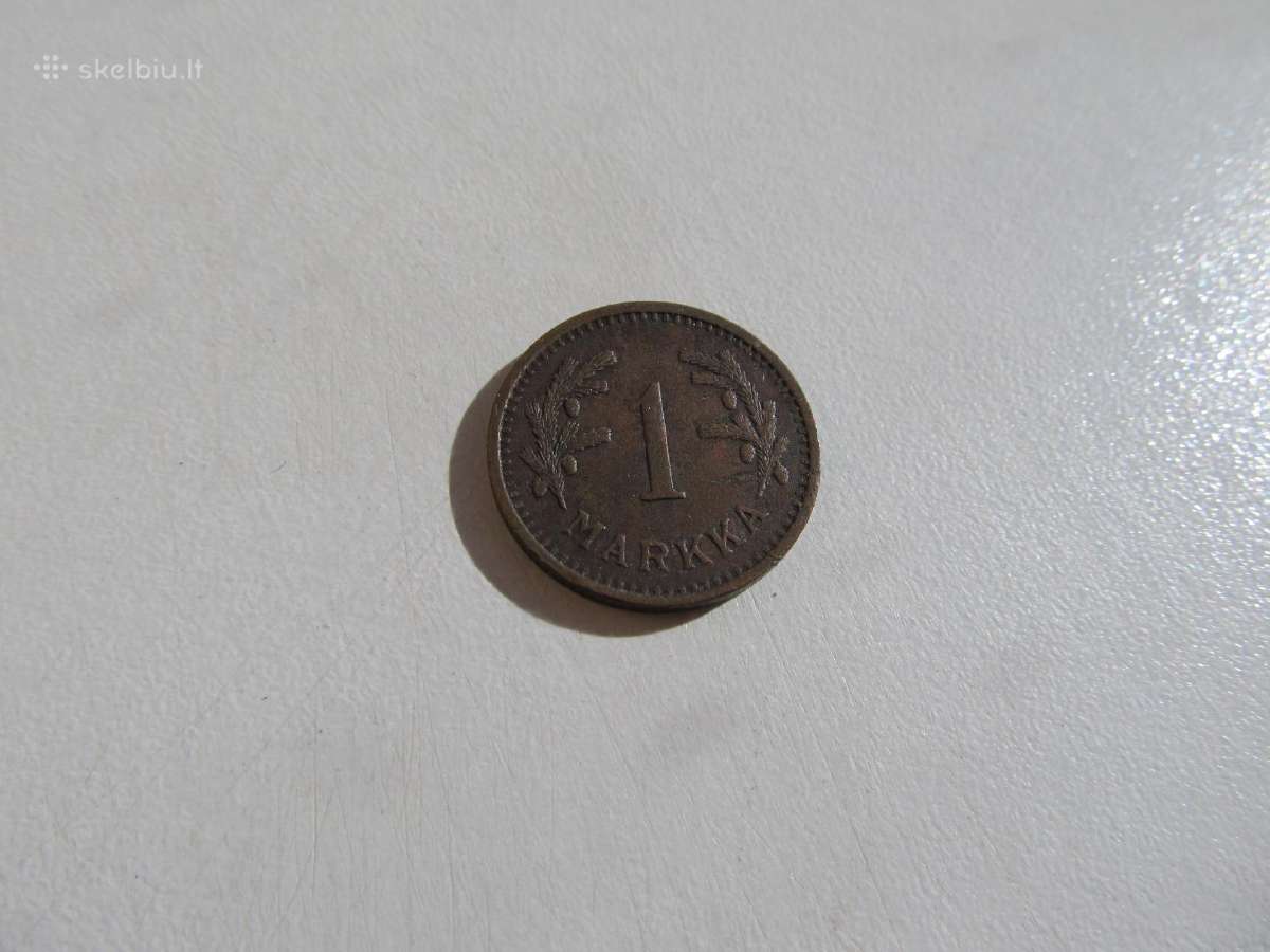 1 markka , Suomija , 1942