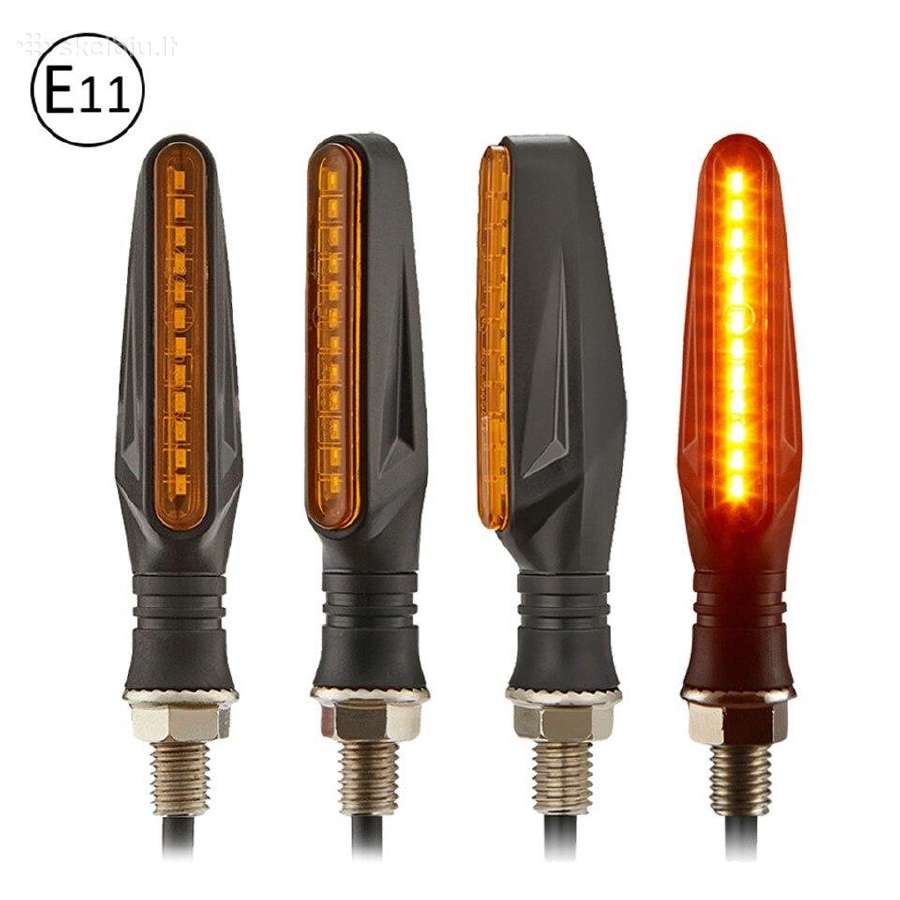 Motociklo LED posūkiai - nuotraukos Nr. 2