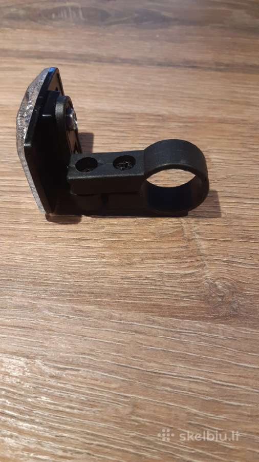 Priekinis atšvaitas baltos spalvos, 55x38 mm - nuotraukos Nr. 3