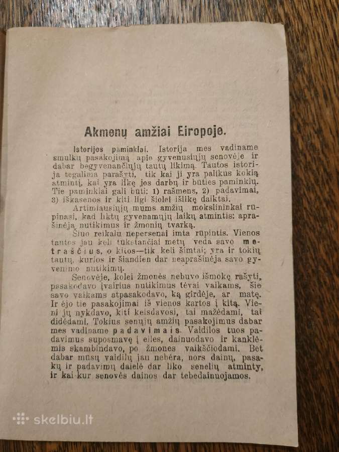 1918 m. knyga "Senovės Eiropa ir rytai" - nuotraukos Nr. 3