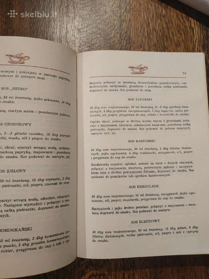 1983 m.knyga Lenkiškos virtuvės patiekalai. - nuotraukos Nr. 4