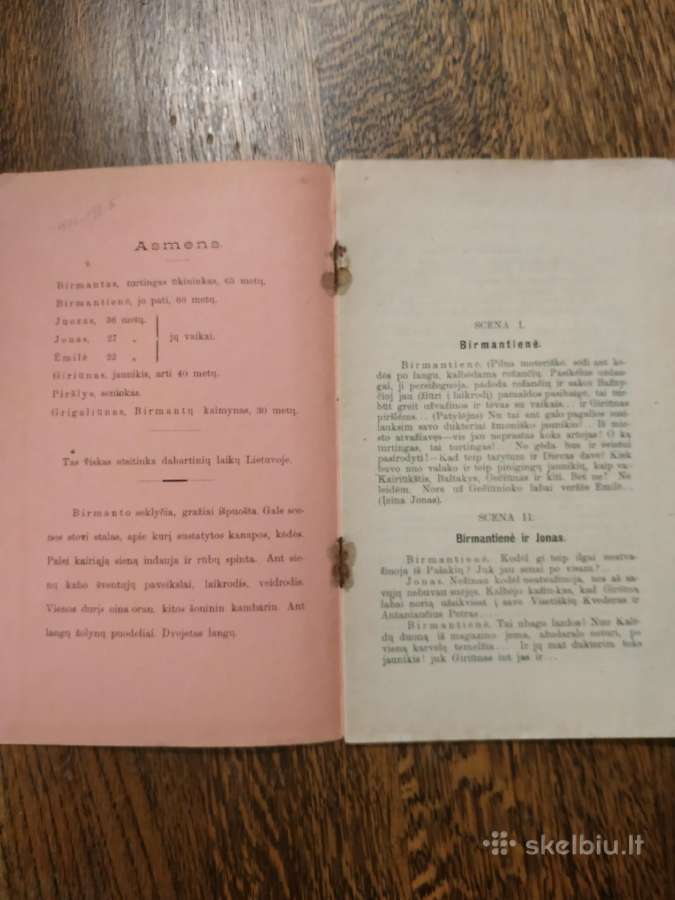 1906 m.knyga Smalskys-smolskis "Nutrūko" - nuotraukos Nr. 2