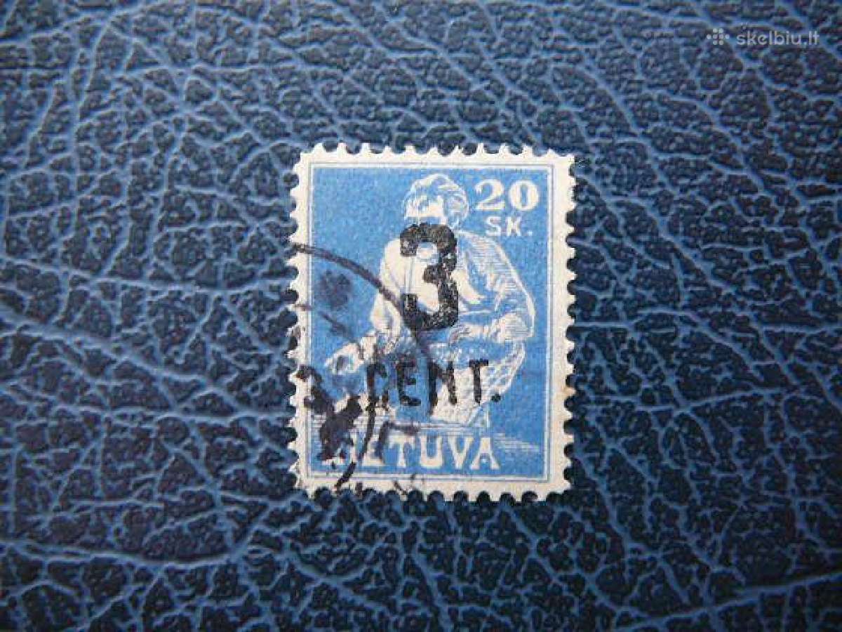 Lietuva 1922 antsp. lit159a