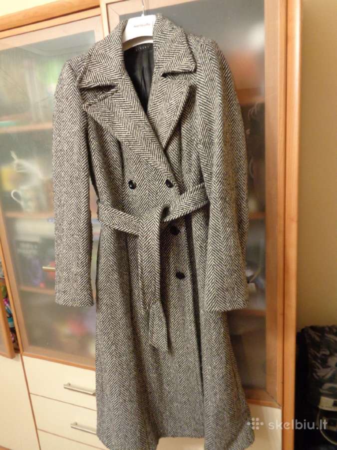 Benetton 100 proc vilnoninis paltas - nuotraukos Nr. 2