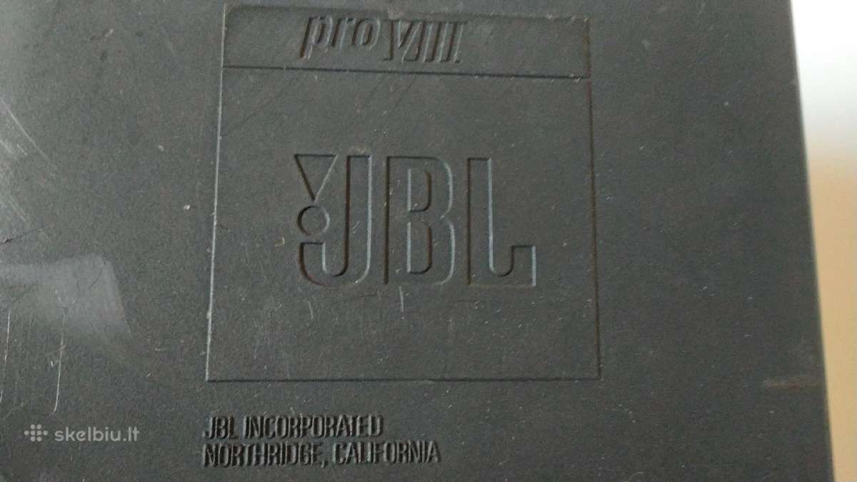 Jbl Pro VIII Lauko Monitorines koloneles - nuotraukos Nr. 3