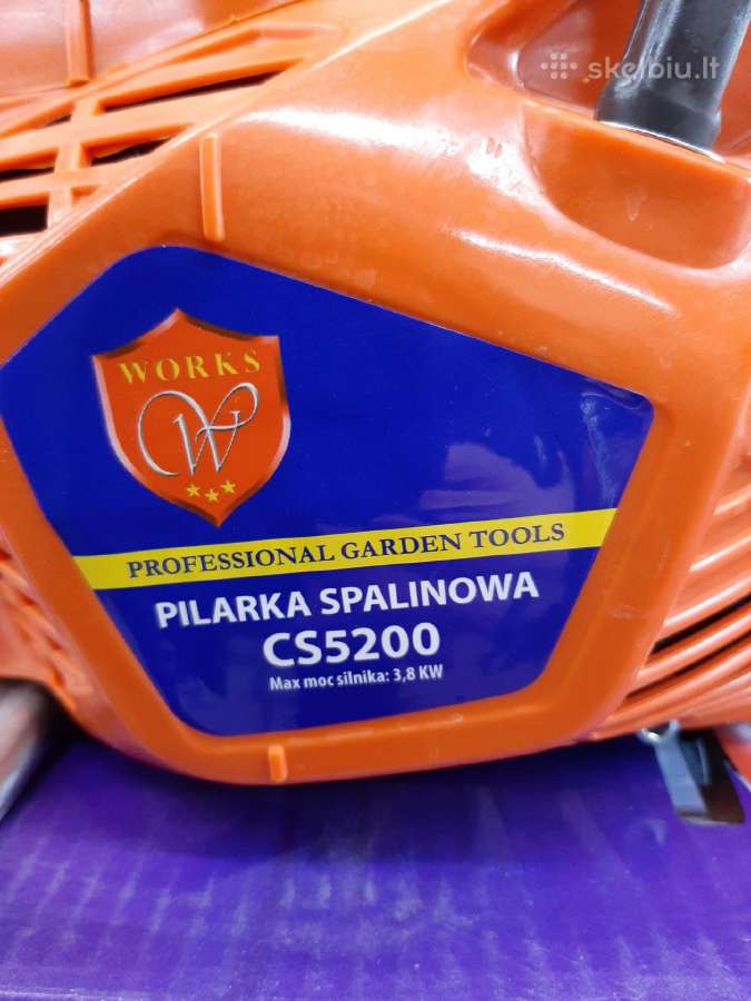 Benzopjuklas works 3,3kw - nuotraukos Nr. 6