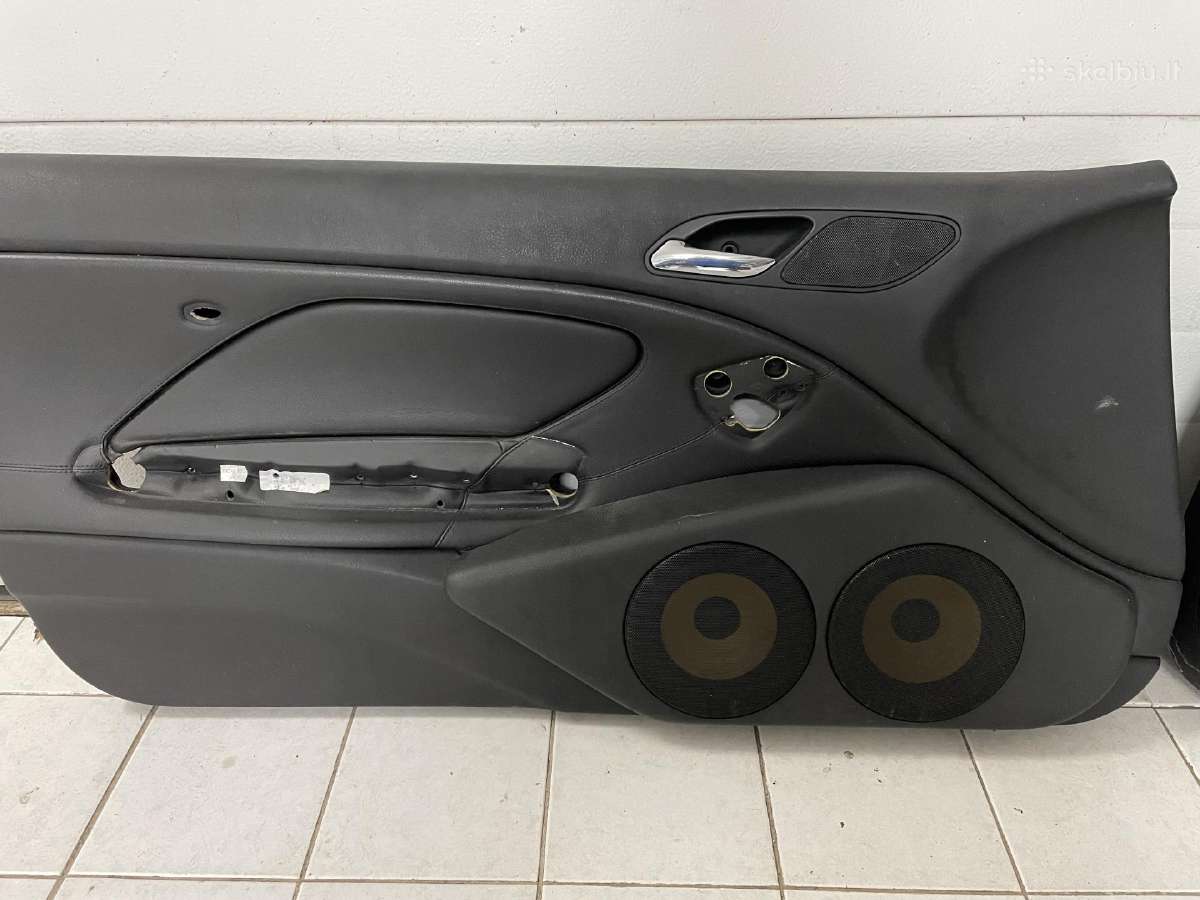 Bmw e46 coupe duru apdaila su podiumais ir Focalk1 - nuotraukos Nr. 2