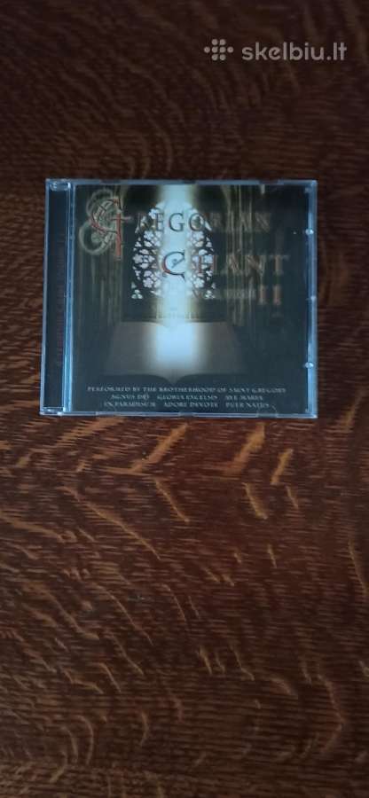 Parduodu CD Gregorian Chant volume II