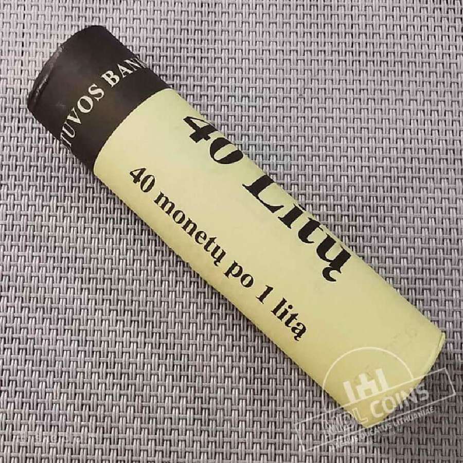 Įvairūs Lietuvos monetų originalūs rulonėliai - nuotraukos Nr. 6