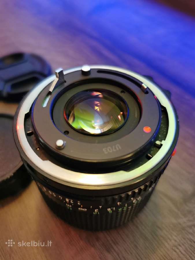 Canon Fd 24mm F/2 vintažinis, retas - nuotraukos Nr. 3