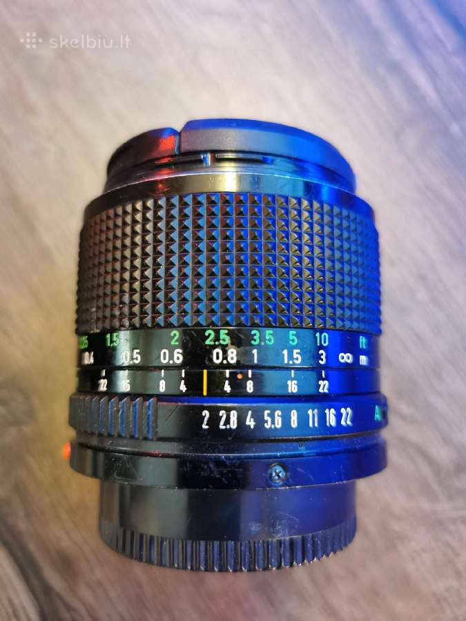 Canon Fd 24mm F/2 vintažinis, retas - nuotraukos Nr. 4