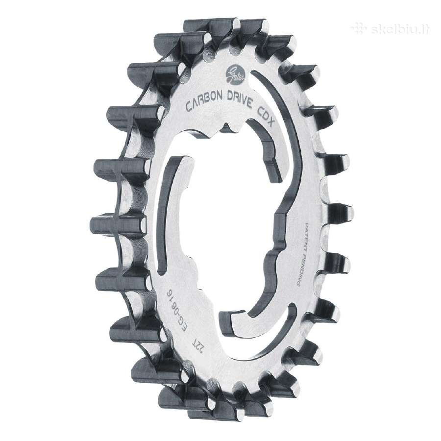 Gates Carbon Drive Cdx priekinė/galinė žvaigždutės - nuotraukos Nr. 2
