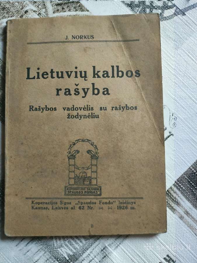 1926 m. Lietuvių kalbos rašyba