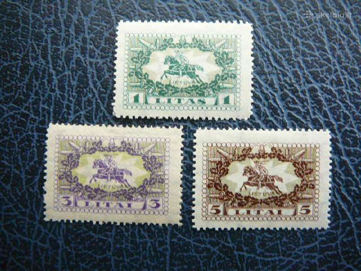 Lietuva 1927 Standartai Arkliai Mlh lit278sl