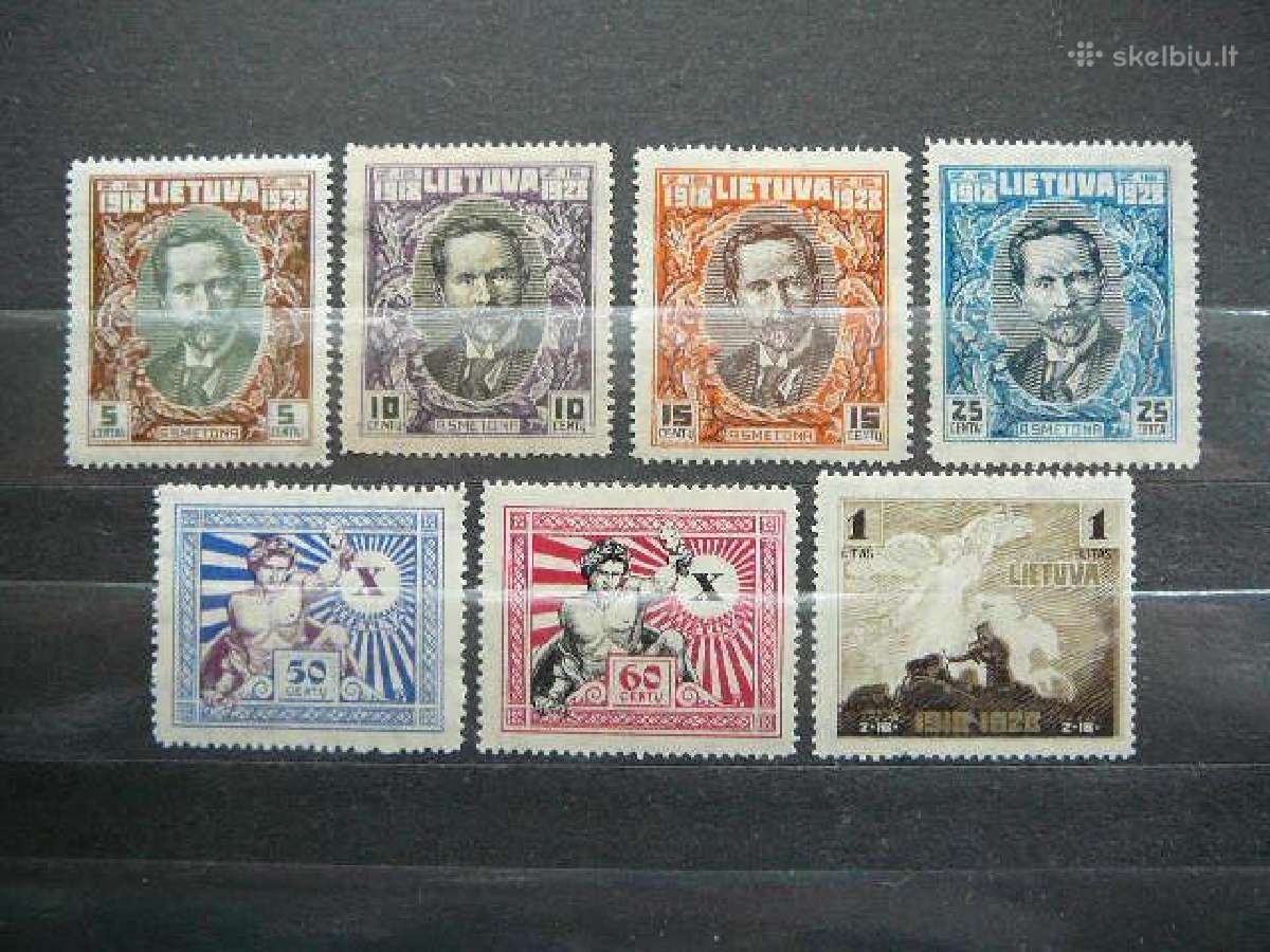 Lietuva 1928 svarus lit281/7sp
