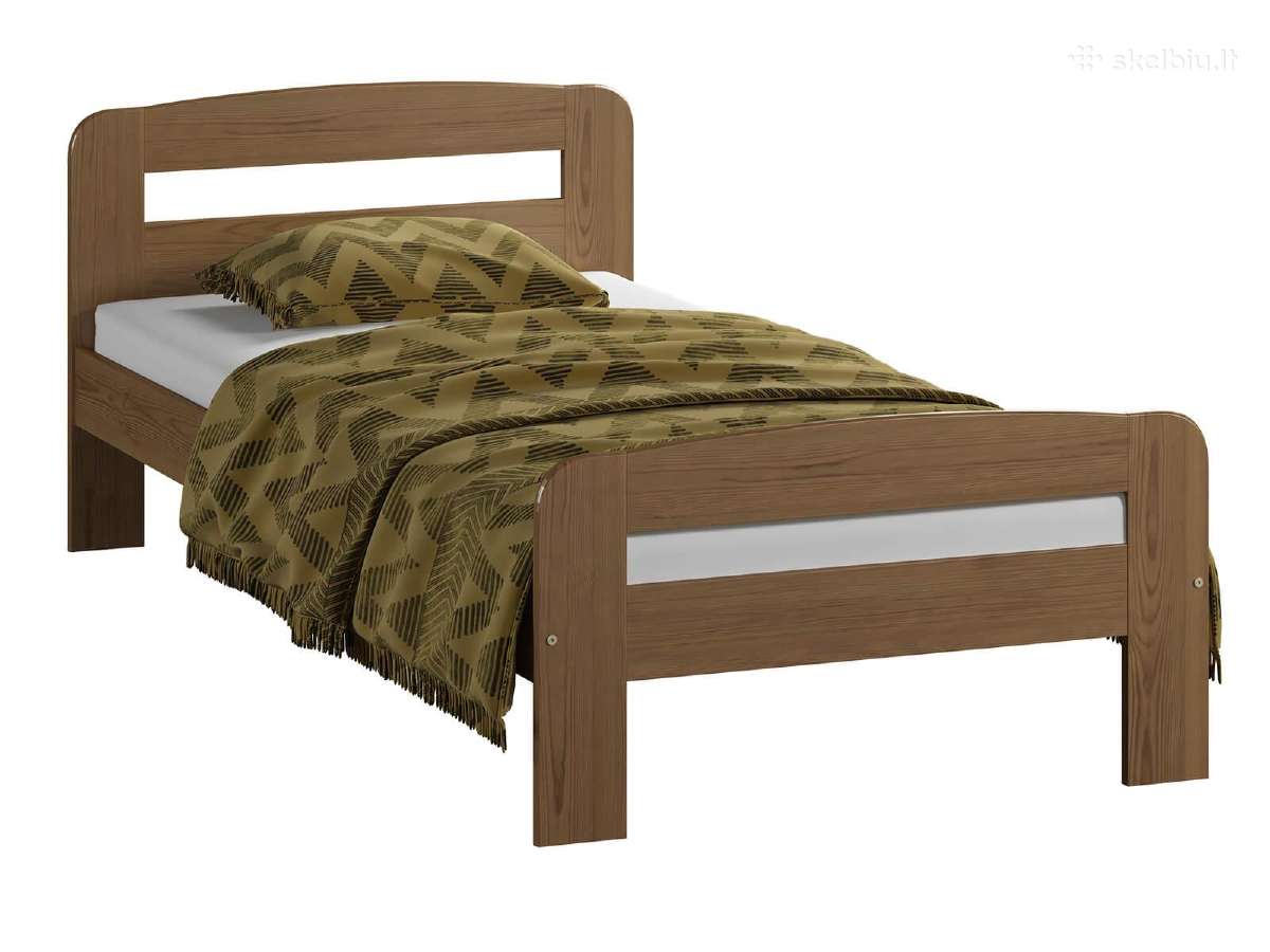 Medinės lovos vaikams tik 110€ - nuotraukos Nr. 3