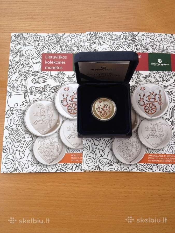Lietuva 1.50 € monetos ir sidabrines - nuotraukos Nr. 2