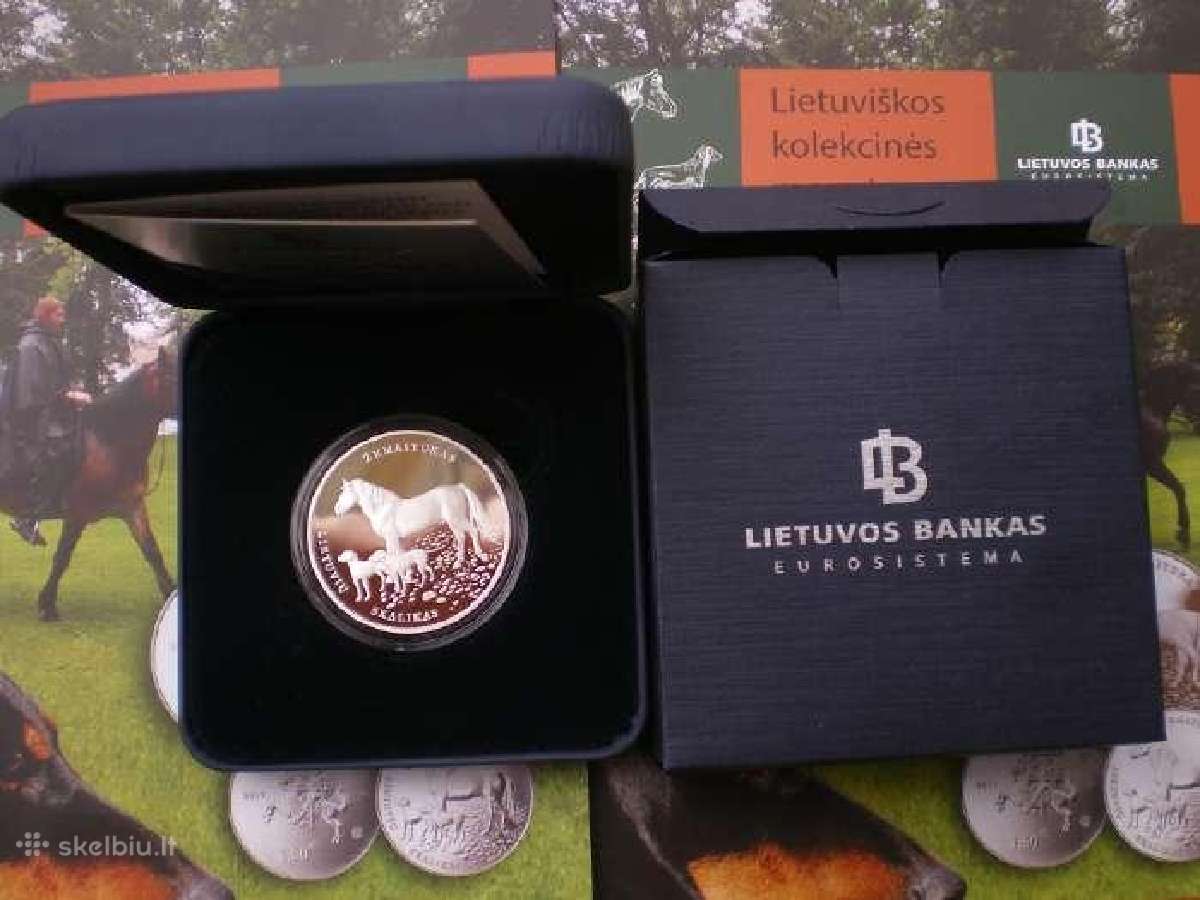 Lietuva 1.50 € monetos ir sidabrines - nuotraukos Nr. 3