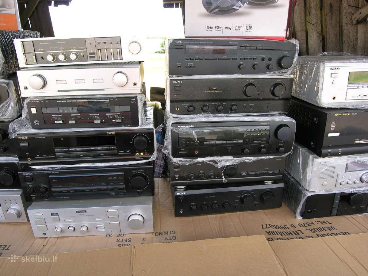 Stiprintuvai,technics,yamaha,sony,JVC,pioneer,mara - Skelbiu.lt