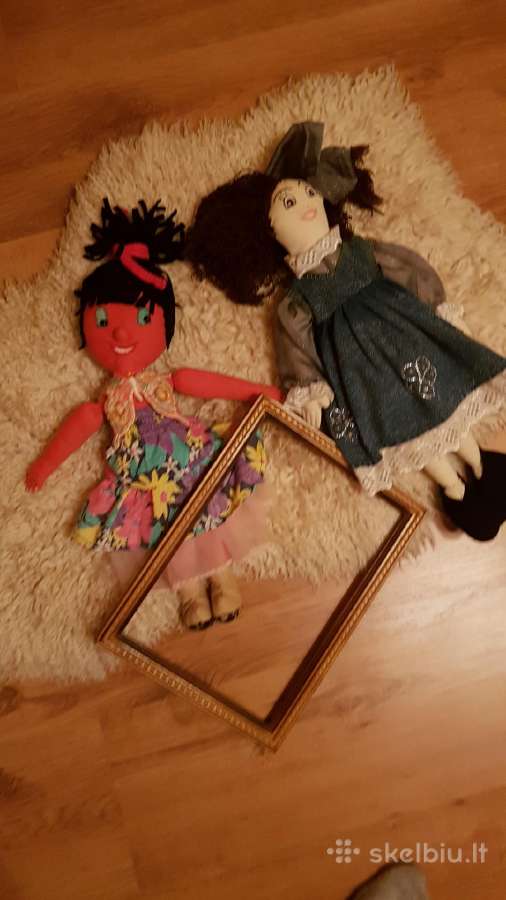 Vienetinės, ranku darbo skudurinės onutės. - nuotraukos Nr. 11