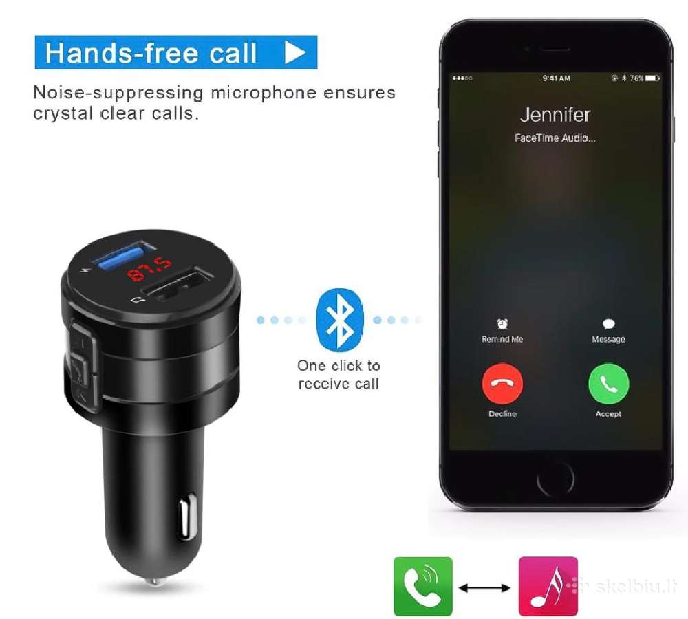 Nauji fm moduliatoriai su bluetooth - nuotraukos Nr. 4