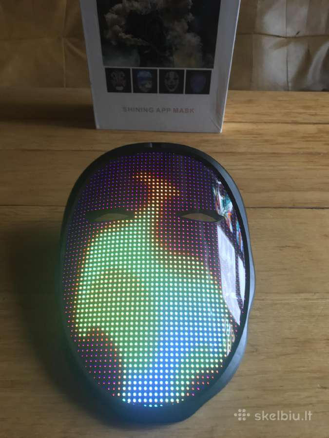 LED išmanioji kaukė / LED party smart mask