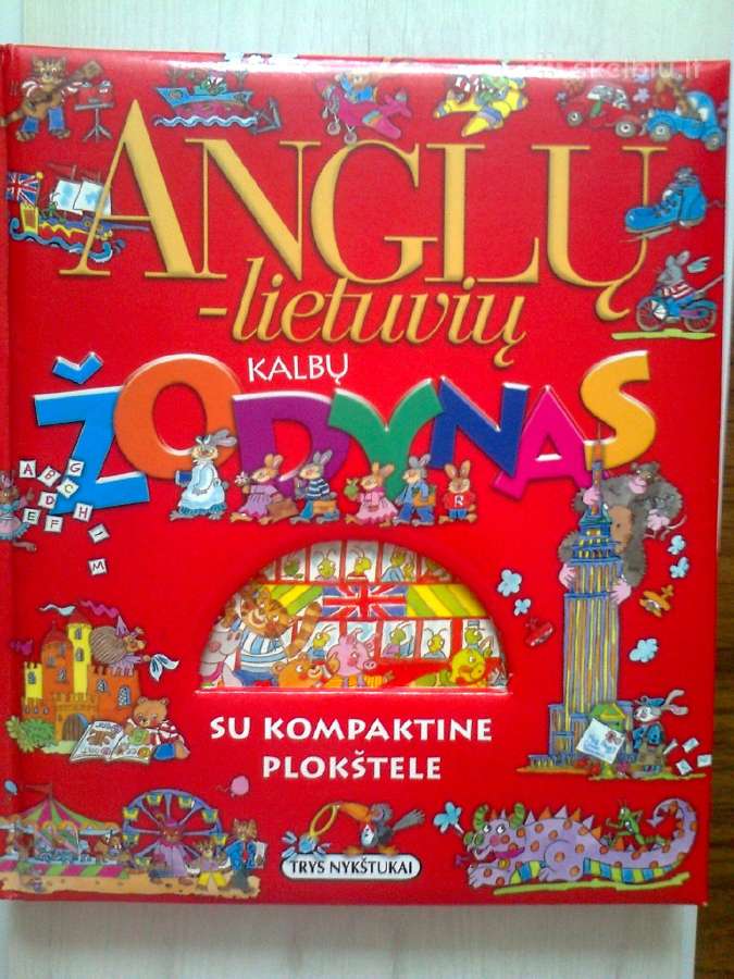 "anglų-lietuvių kalbos žodynas"