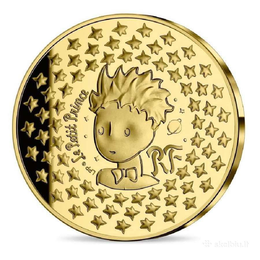 5 eur auksinė moneta Mažasis princas, Prancūzija 2