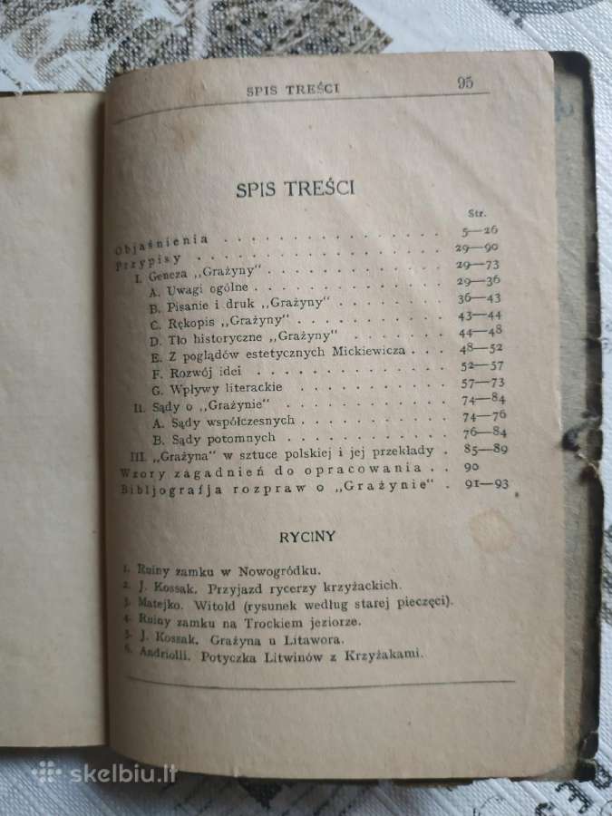 1908 m. knyga Adomo Mickevičiaus "Gražyna" - nuotraukos Nr. 4