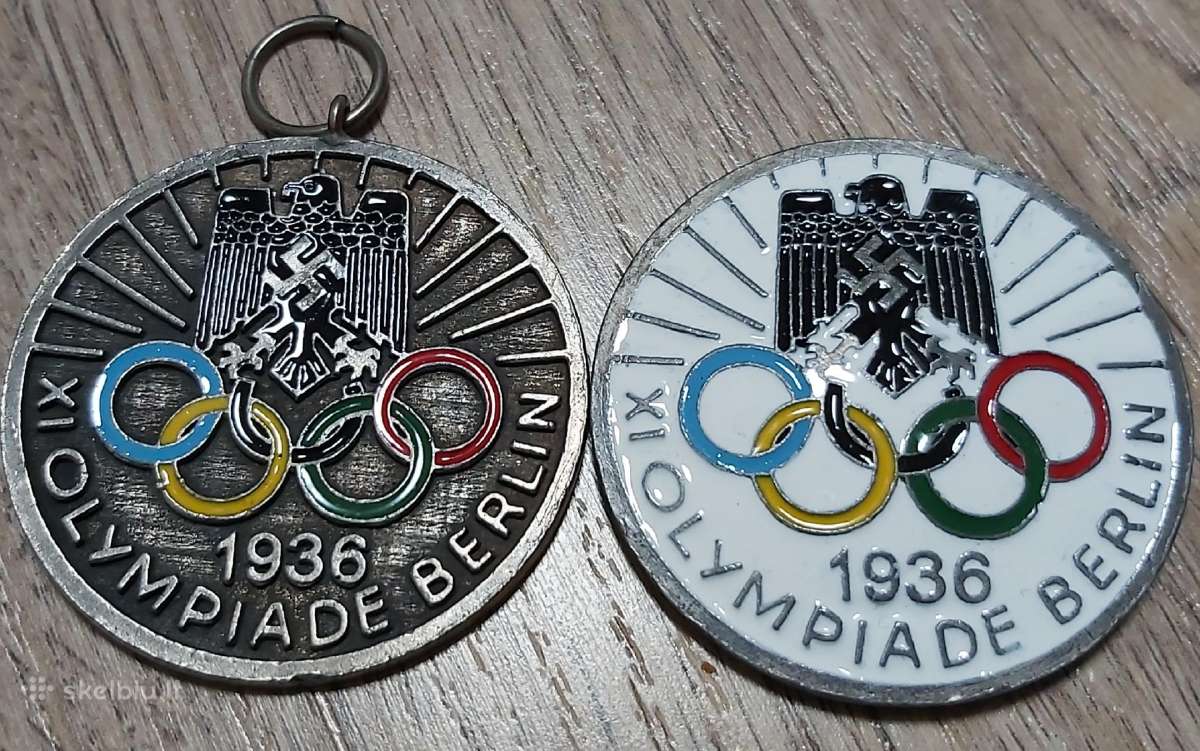 Olimpiada 1936 m. Berlynas Vokietija reprodukcija