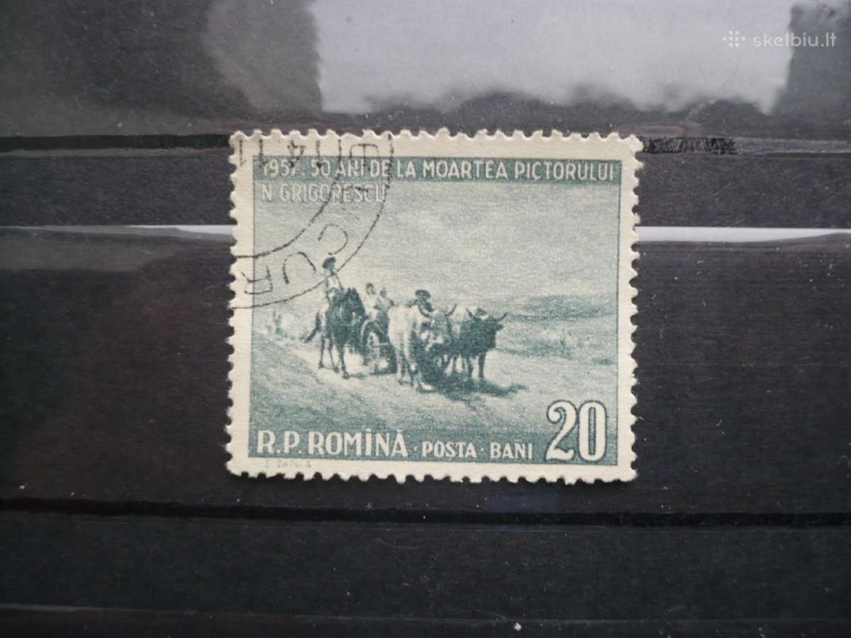 1957 m. 50-osios Nicolae Grigorescu mirties