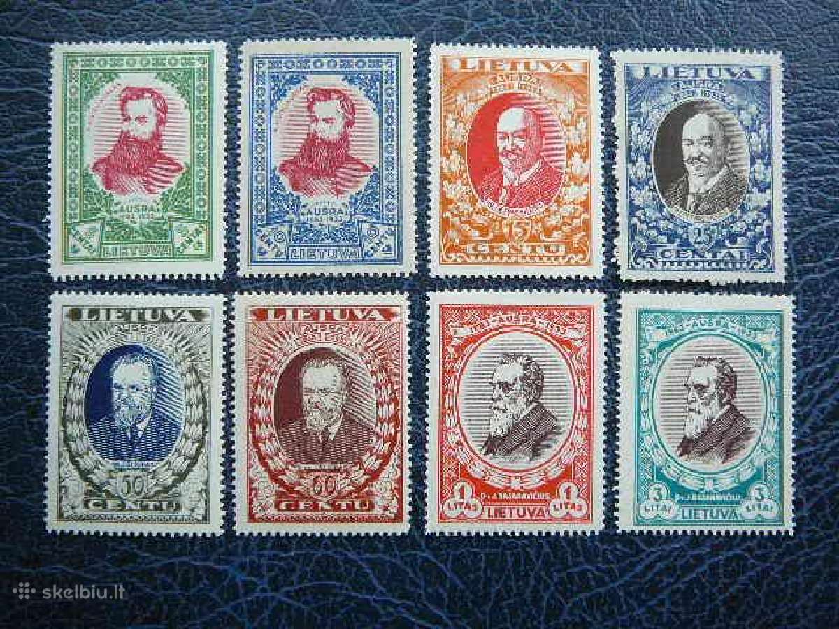 Lietuva 1933 Septyndieniai Mlh lit356/3as