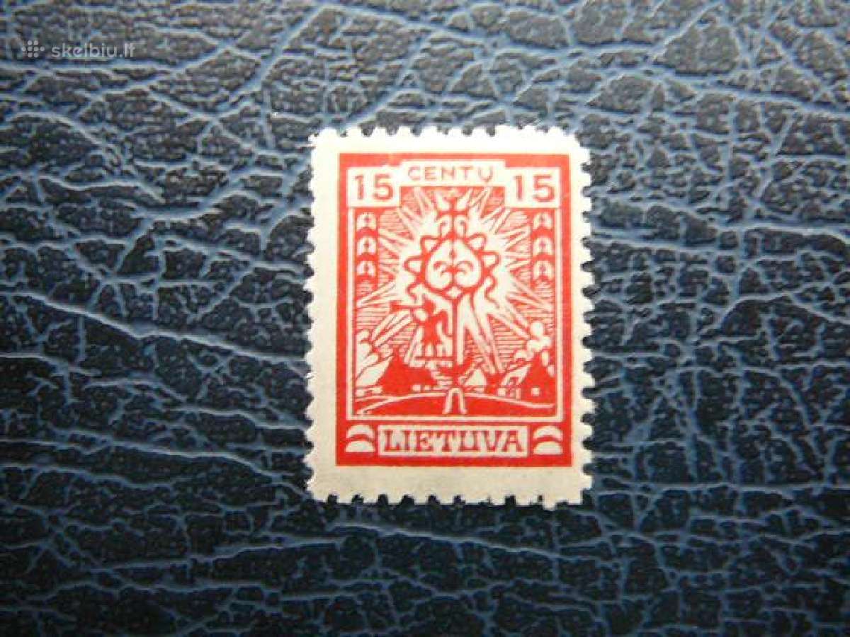 Lietuva 1923 Standartai svarus lit188s