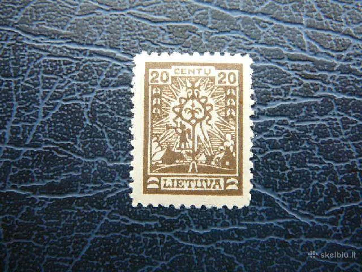 Lietuva 1923 Standartai svarus lit189s