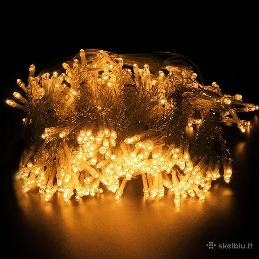 LED girlianda - užuolaida / 3x 3m / 300 LED - nuotraukos Nr. 4