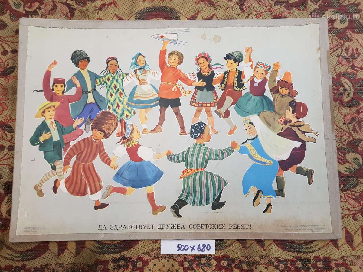 Plakatai piešiniai 1970metai,laiškadežė. - nuotraukos Nr. 25