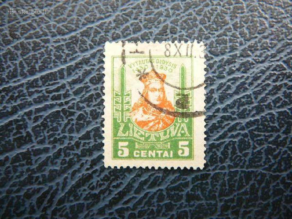 Lietuva 1930 Vytautas Didysis antsp. lit295a