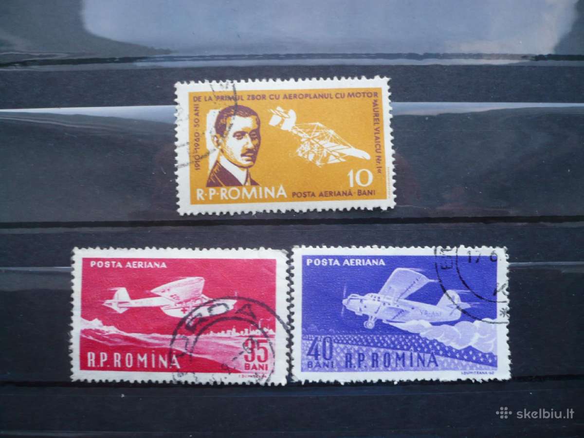 1960 metų oro paštas. 50-osios skrydžio metinės