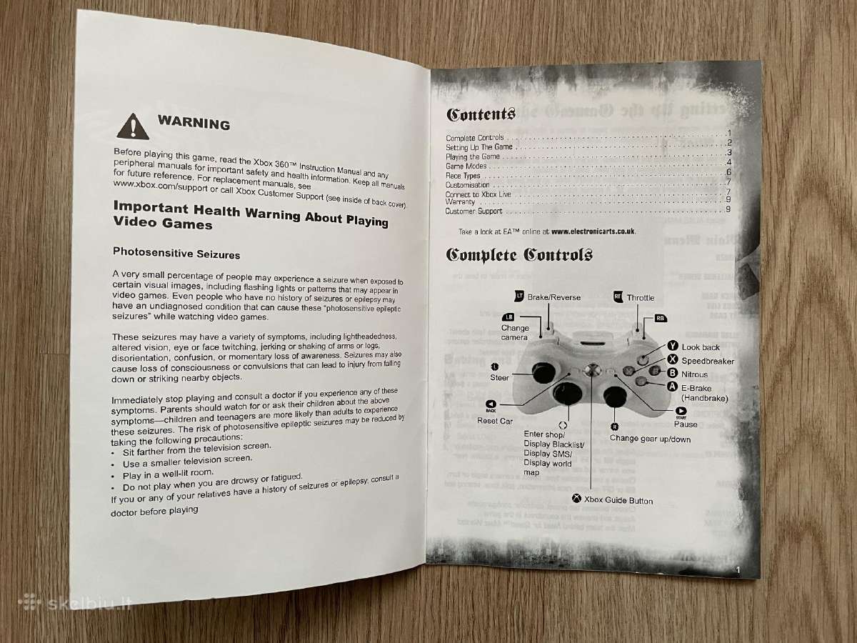 Nfsmw 2005 tik zadimo instrukcija. - nuotraukos Nr. 3