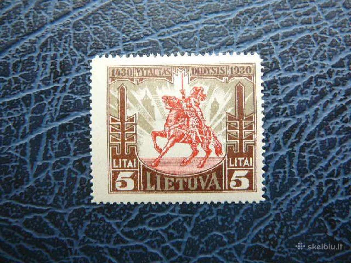 Lietuva 1930 Vytautas Didysis svarus lit304s