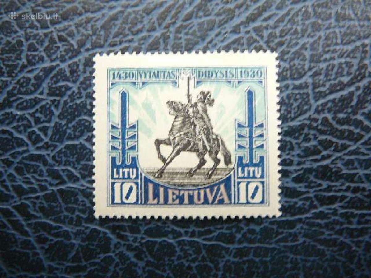 Lietuva 1930 Vytautas Didysis svarus lit305s