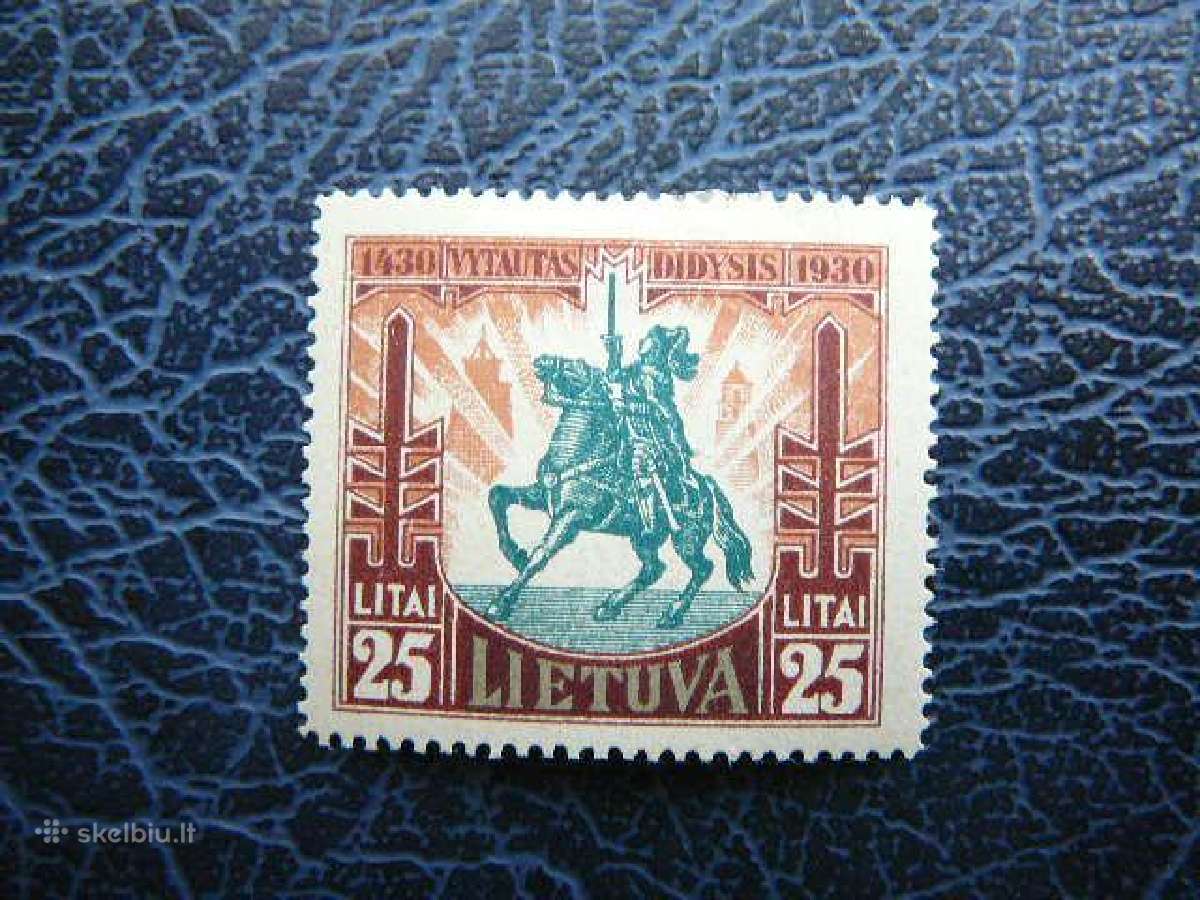 Lietuva 1930 Vytautas Didysis svarus lit306s