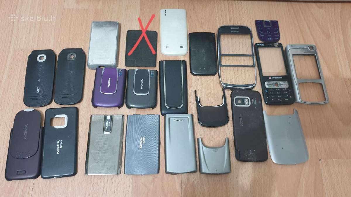 Retesnių telefonų dalys