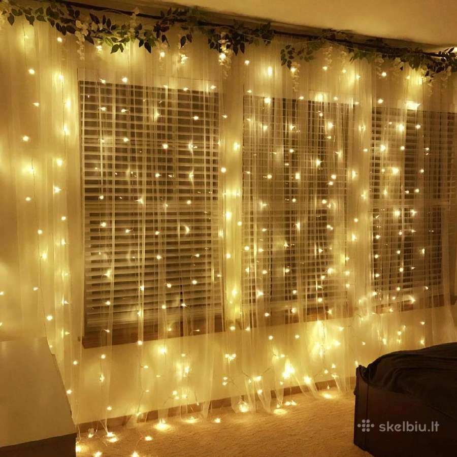 LED užuolaida, jungiasi tarpusavyje, tinka laukui - nuotraukos Nr. 5