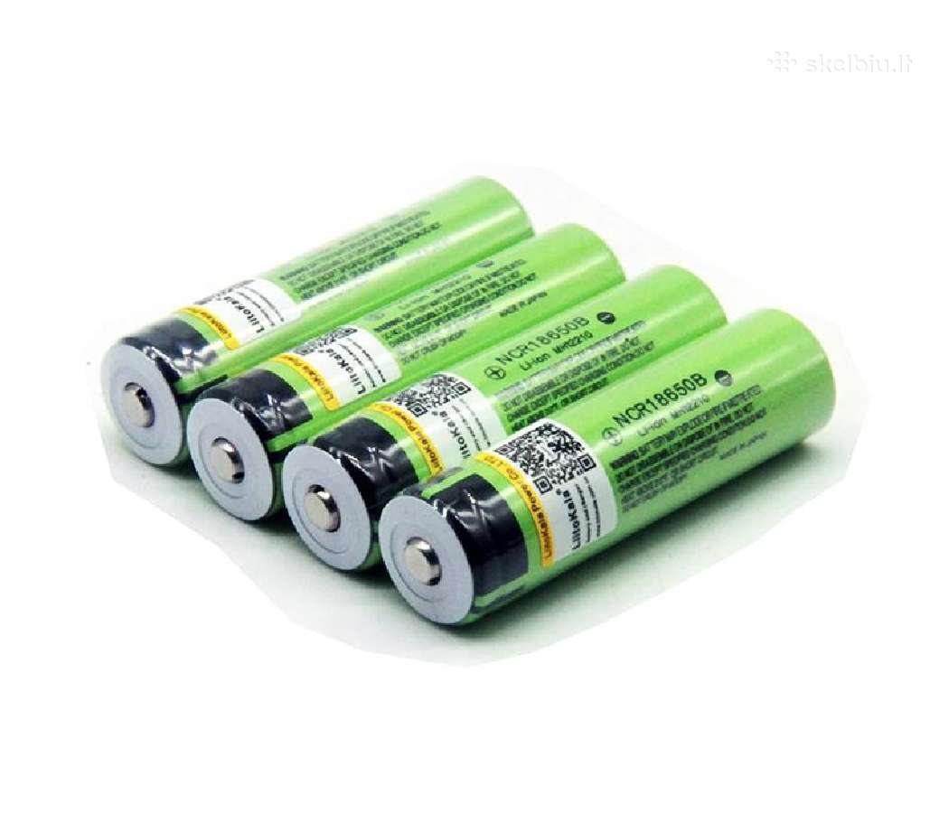 Pakraunamos baterijos Liitokala 18650 3.7v 3400mah - nuotraukos Nr. 3