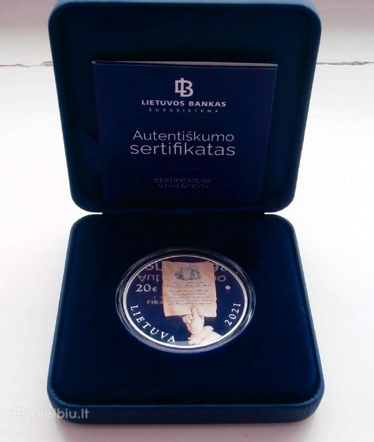 20 € Moneta skirta Abiejų Tautų Konstitucijai - nuotraukos Nr. 2