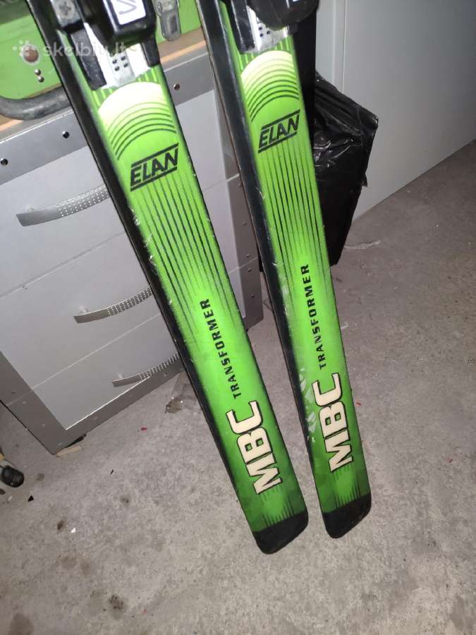 190 cm. Mbc Elan slides su Solomon 400 apkaustais