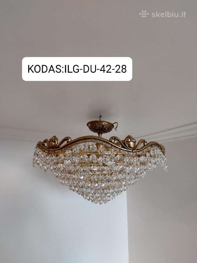 Krištolo šviestuvas. Įvairūs. Plafonas - nuotraukos Nr. 6