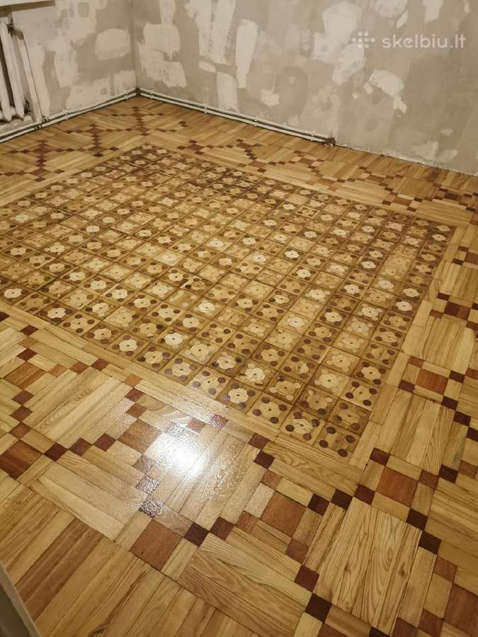 Grindų šlifavimo,klojimo,restauravimo darbai - nuotraukos Nr. 2