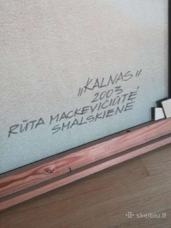Paveikslas "Kalnas", 2003 m. Rūta Martorana. - nuotraukos Nr. 2